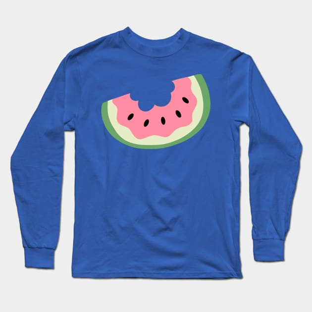 Watermelon Bite Long Sleeve T-Shirt by saradaboru